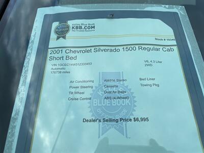 2001 Chevrolet Silverado 1500   - Photo 14 - Pleasanton, CA 94566