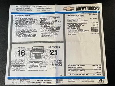 2001 Chevrolet Silverado 1500   - Photo 13 - Pleasanton, CA 94566