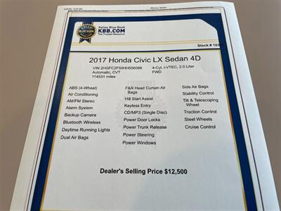 2017 Honda Civic LX - Photo 14 - Pleasanton, CA 94566