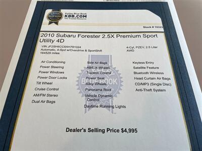 2010 Subaru Forester 2.5X Premium   - Photo 14 - Pleasanton, CA 94566