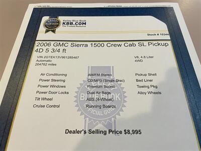 2006 GMC Sierra 1500 SL2   - Photo 14 - Pleasanton, CA 94566