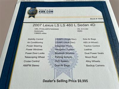 2007 Lexus LS L - Photo 15 - Pleasanton, CA 94566