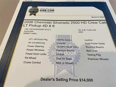 2006 Chevrolet Silverado 2500 LT1   - Photo 14 - Pleasanton, CA 94566