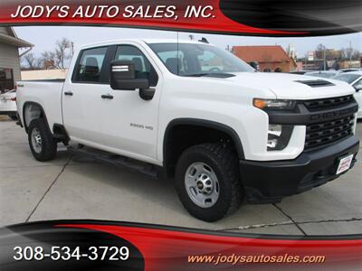 2020 Chevrolet Silverado 2500 W/T, 7'  W/T, Crew Cab, 6.6 V8 Gas, 4x4, LOW MILES - Photo 1 - North Platte, NE 69101