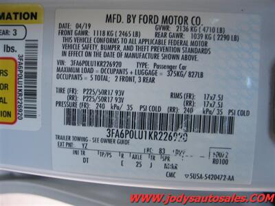 2019 Ford Fusion Hybrid SE SE, 40 MPG - Photo 38 - North Platte, NE 69101