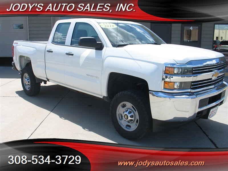 2018 Chevrolet Silverado 2500 W/T  W/T, 4WD, Double Cab