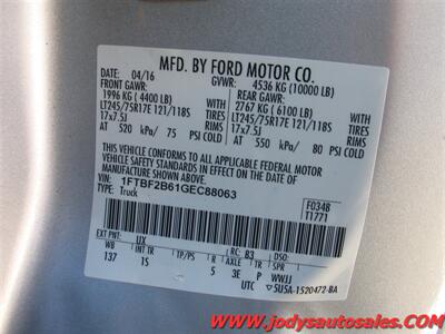 2016 Ford F-250  XL, 4X4, 6.2L V8, Reg Long Box, LOW 58,000 MILES - Photo 31 - North Platte, NE 69101