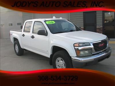 2008 GMC Canyon SLE  SLE, CREW CAB 4X4 Truck