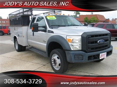 2016 Ford F-550 Super Duty  XL, 4X4, SUPER CAB, Utility Box, DIESEL - Photo 1 - North Platte, NE 69101