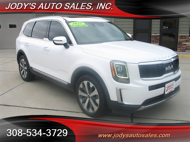 2022 Kia Telluride S  S,AWD,SUNROOF, HEATED LEATHER SEATS