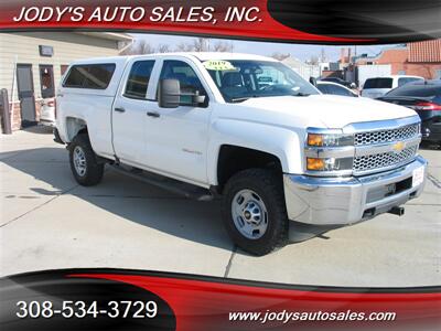 2019 Chevrolet Silverado 2500  W/T, 4X4, DOUBLE CAB, 6.0 V-8 Truck
