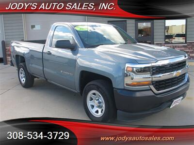 2016 Chevrolet Silverado 1500 Work Truck  W/T, 4.3 V-6, 2WD, LOW LOW 20,000 MILE - Photo 1 - North Platte, NE 69101