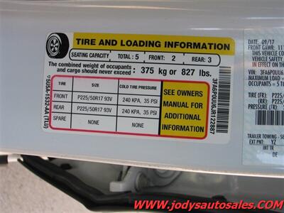 2018 Ford Fusion Hybrid S  S, LOW, LOW 48.000 MILES, 41 MPG - Photo 35 - North Platte, NE 69101