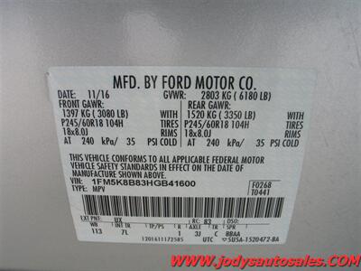 2017 Ford Explorer  AWD, 3RD ROW SEATING, LOW/ LOW 41,000 MILE - Photo 39 - North Platte, NE 69101