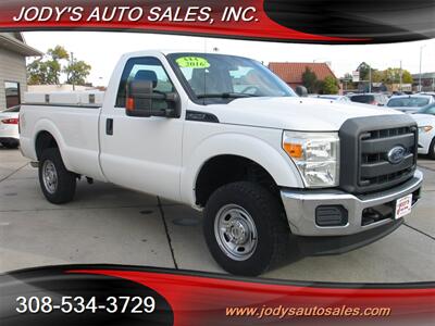 2016 Ford F-250 XL  XL Reg. CAB Long Box, 4X4, - Photo 1 - North Platte, NE 69101