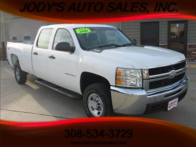 2008 Chevrolet Silverado 2500 W/T, 4WD, CREW CAB, LONG BOX - Photo 1 - North Platte, NE 69101