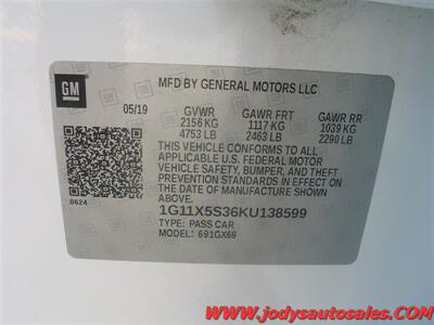 2019 Chevrolet Impala LS  LS, 3.6L V-6, Leather, LOW 58,000 MILES - Photo 35 - North Platte, NE 69101