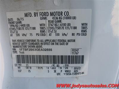 2016 Ford F-250 XL, 4WD, REG. CAB. LONG BOX, 6.2L V-8 LOW 14,000 MILES - Photo 32 - North Platte, NE 69101
