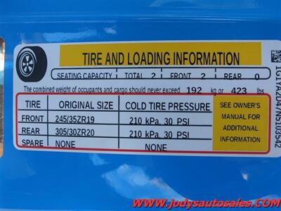 2022 Chevrolet Corvette Stingray  Stingray, Renewable Top, Low 17,000 Miles - Photo 43 - North Platte, NE 69101