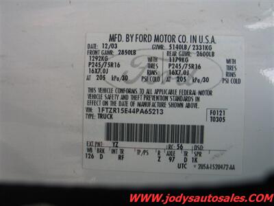 2004 Ford Ranger XLT  4WD. X-CAB, 4.0 V6 - Photo 12 - North Platte, NE 69101