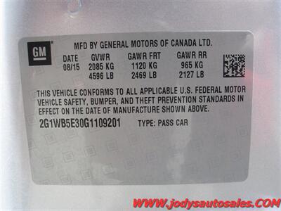 2016 Chevrolet Impala Limited LT  LT, 3.6L Flex Fuel V6, LOW, LOW 48,000 MILES - Photo 34 - North Platte, NE 69101