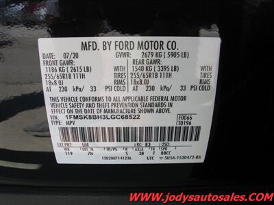 2020 Ford Explorer Base, AWD, 3RD ROW SEATING - Photo 36 - North Platte, NE 69101