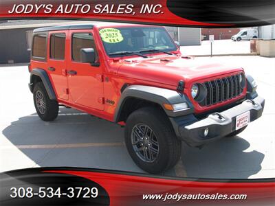 2025 Jeep Wrangler Sport S  Sport S, 4WD, 2.0L Turbo I4, 23,000 MILES - Photo 1 - North Platte, NE 69101