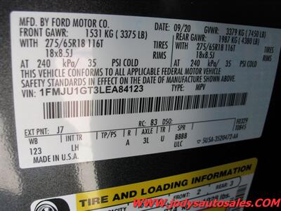 2020 Ford Expedition XL  XL, 4X4, EcoBoost 3.5L Twin Turbo V6 - Photo 38 - North Platte, NE 69101