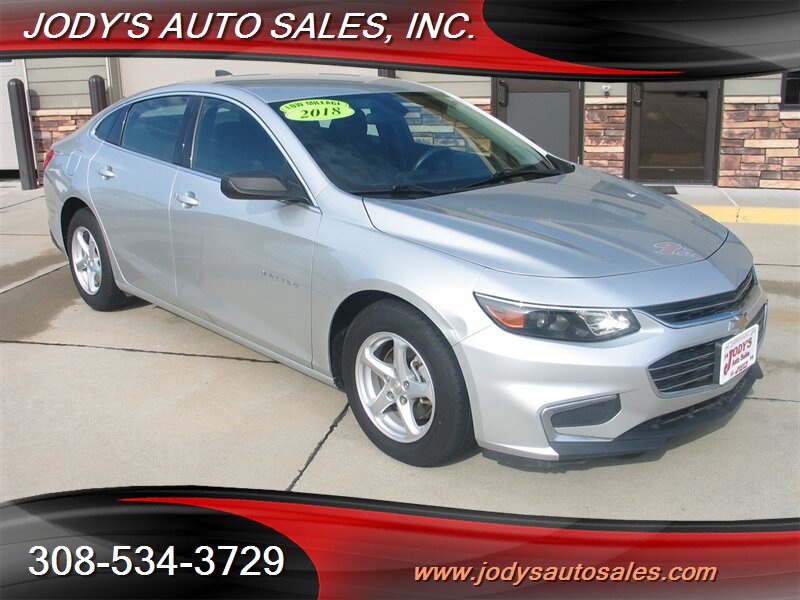 2018 Chevrolet Malibu LS  LS, Ecotec 1.5L Turbo I4, LOW 51,000 MILES