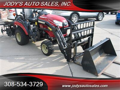2024 Yanmar SA223BI-L  Sub-Compact, 4WD, Pallet Forks, 3-point hitch rear disc, front bucket