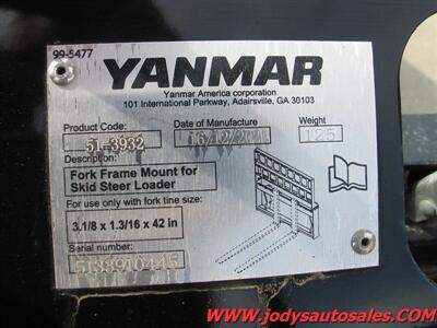 2024 Yanmar SA223BI-L Sub-Compact, 4WD, Pallet Forks, 3-point hitch rear disc, front bucket - Photo 34 - North Platte, NE 69101