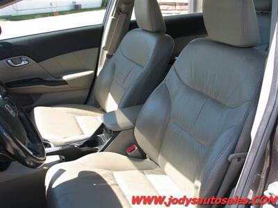 2012 Honda Civic EX-L w/Navi EX-L, HEATED LEATHER, SUNROOF, XM RADIO - Photo 5 - North Platte, NE 69101