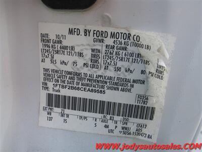 2012 Ford F-250 XL, Reg Cab 8' Bed, 4X4, 6.2L Flex Fuel V - Photo 31 - North Platte, NE 69101