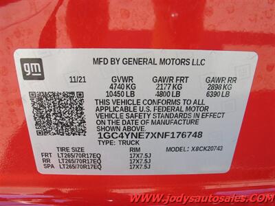 2022 Chevrolet Silverado 2500 LT, Z71  LT,4WD, CREW CAB, 6.6L V8, LOW 55,000 MILES - Photo 43 - North Platte, NE 69101
