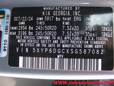 2025 Kia Telluride S  HEATED, SEATS, 3RD ROW SEATING, SUNROOF - Photo 44 - North Platte, NE 69101