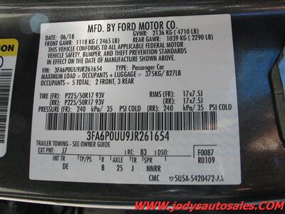 2018 Ford Fusion Hybrid S  S, HYBRID, BLUETOOOTH, 40 MPG - Photo 35 - North Platte, NE 69101