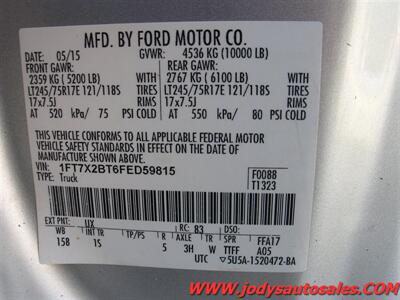 2015 Ford F-250  XL, X-CAB,4X4, 8' BOX, DIESEL, LOW 74,000 MILES - Photo 31 - North Platte, NE 69101