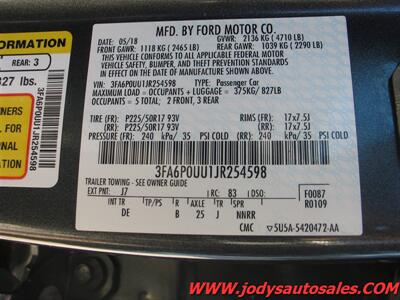 2018 Ford Fusion Hybrid S  S, 2.0L Hybrid I4 188hp, 43 MPG - Photo 34 - North Platte, NE 69101