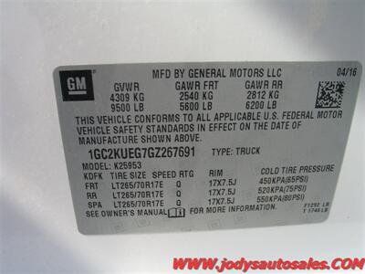 2016 Chevrolet Silverado 2500 Work Truck W/T 2500, 4X4, DOUBLE CAB, LOW,LOW 37,000 MILES - Photo 32 - North Platte, NE 69101