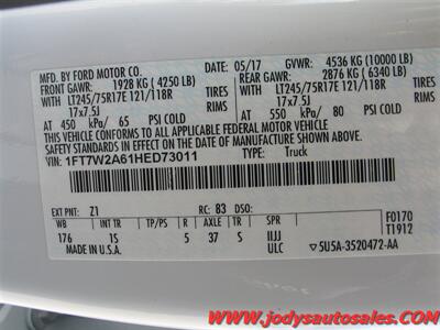 2017 Ford F-250 XL  XL, 2WD, CREW CAB, 41,000 LOW MILES - Photo 33 - North Platte, NE 69101