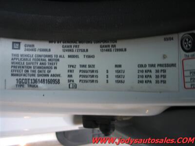 2004 Chevrolet Colorado Z85 LS  Z85 LS , Crew Cab, 4x4, 89,000 Miles - Photo 28 - North Platte, NE 69101