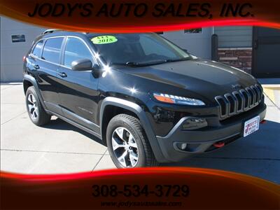 2018 Jeep Cherokee Trailhawk  Trailhawk, 4x4, 3.2L V6 - Photo 1 - North Platte, NE 69101