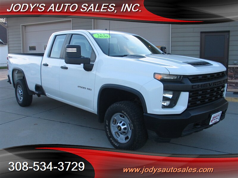 2020 Chevrolet Silverado 2500 Work Truck  W/T, 4WD, LONG BOX, 6.6L V-8