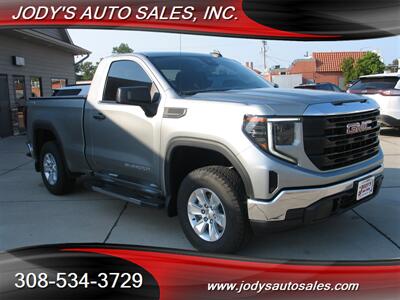 2024 GMC Sierra 1500 Regular Cab Pro 4WD Regular Cab, Short Box 6.7', Pro 4WD, HAIL DAMAGE SPECIAL. - Photo 1 - North Platte, NE 69101