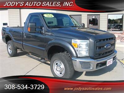 2016 Ford F-250 XL, REG CAB, 4X4, 8' BED  XL, REG CAB, 4X4, 8' BED - Photo 1 - North Platte, NE 69101