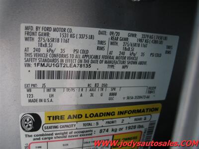 2020 Ford Expedition 4X4, XL, EcoBoost 3.5L Twin Turbo V6  4X4, XL, EcoBoost 3.5L Twin Turbo V6 - Photo 33 - North Platte, NE 69101