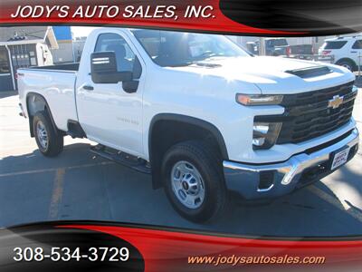 2024 Chevrolet Silverado 2500 Work Truck  REG. CAB LONG BOX, 4X4, 6.6 V8 GAS