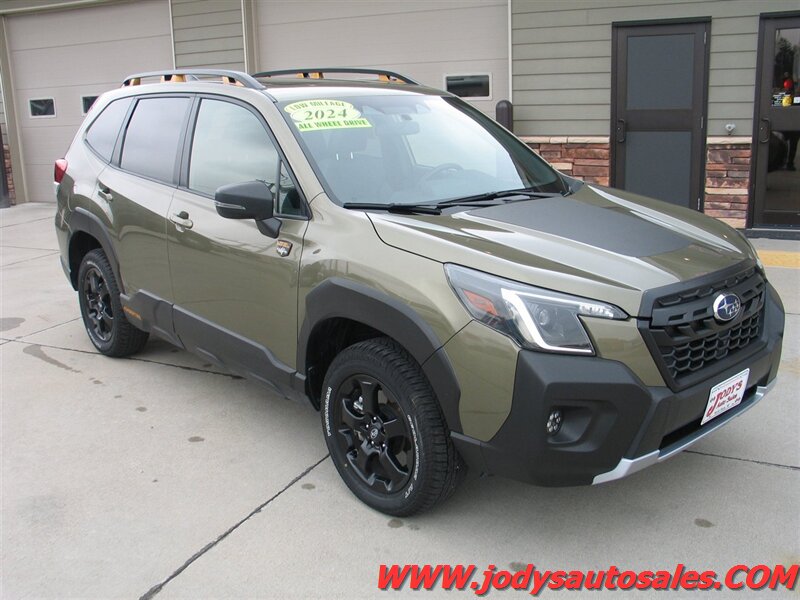 2024 Subaru Forester Wilderness  AWD, HEATED LEAHTER SEATS, 14,000 MILESED LEATHER SEAT - Photo 1 - North Platte, NE 69101