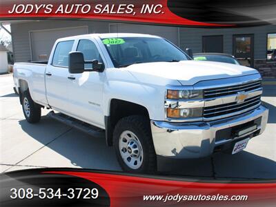 2017 Chevrolet Silverado 3500 Work Truck  CREW CAB, 4X4, 8' Box, 6.0L  V8 - Photo 1 - North Platte, NE 69101
