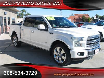 2017 Ford F-150 Limited  4X4 Sunroof, Heated Seats, Nav.